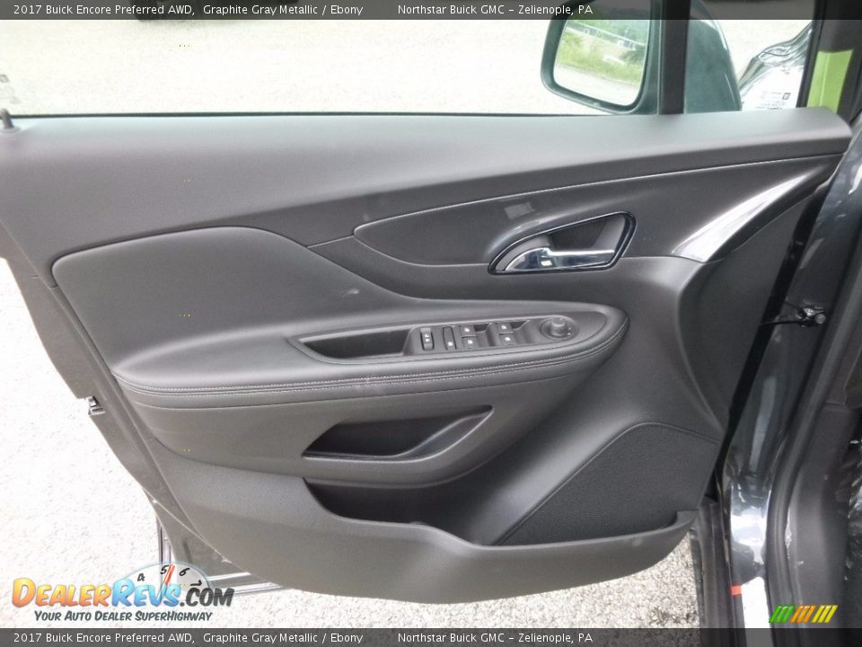 2017 Buick Encore Preferred AWD Graphite Gray Metallic / Ebony Photo #14