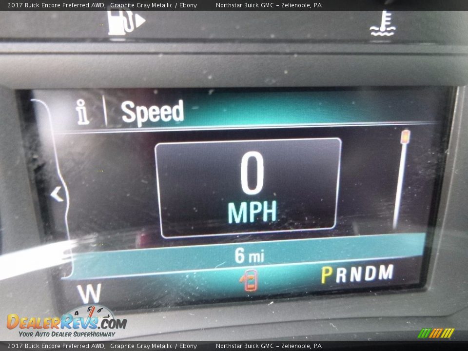 2017 Buick Encore Preferred AWD Graphite Gray Metallic / Ebony Photo #20
