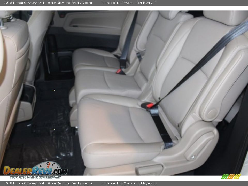 2018 Honda Odyssey EX-L White Diamond Pearl / Mocha Photo #23