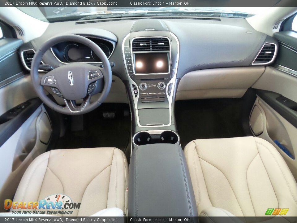 Dashboard of 2017 Lincoln MKX Reserve AWD Photo #7