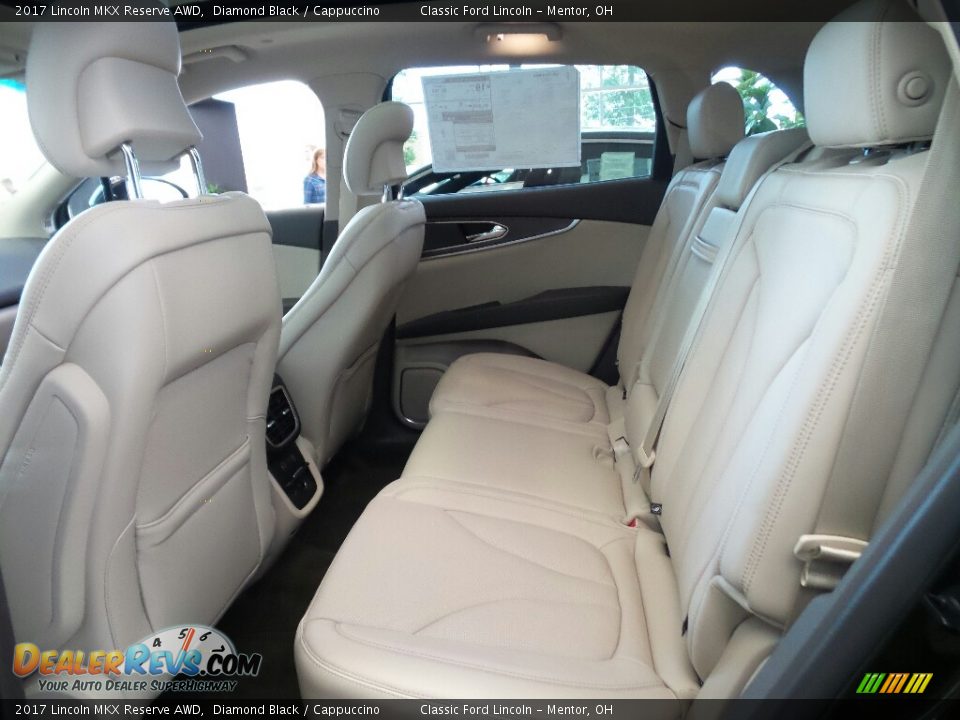 Rear Seat of 2017 Lincoln MKX Reserve AWD Photo #10