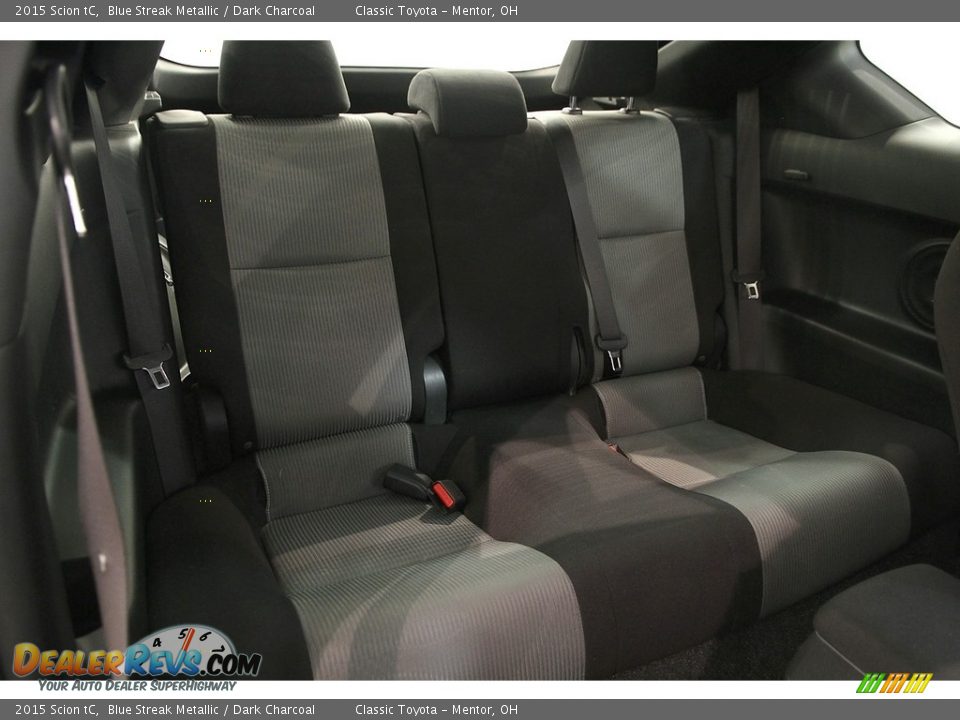 2015 Scion tC Blue Streak Metallic / Dark Charcoal Photo #20