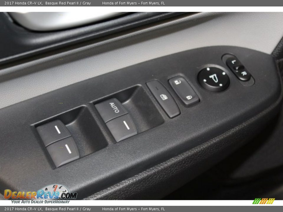 2017 Honda CR-V LX Basque Red Pearl II / Gray Photo #8