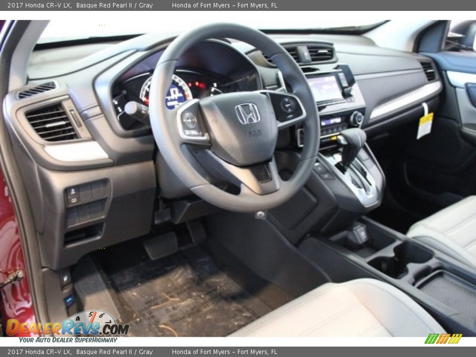 2017 Honda CR-V LX Basque Red Pearl II / Gray Photo #10