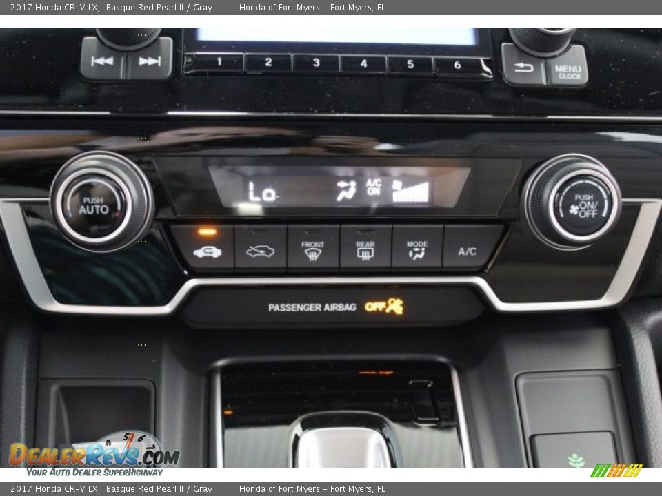 2017 Honda CR-V LX Basque Red Pearl II / Gray Photo #18