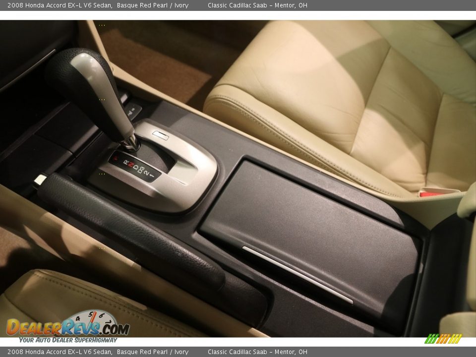 2008 Honda Accord EX-L V6 Sedan Basque Red Pearl / Ivory Photo #9