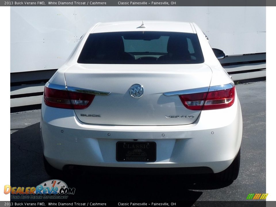 2013 Buick Verano FWD White Diamond Tricoat / Cashmere Photo #3