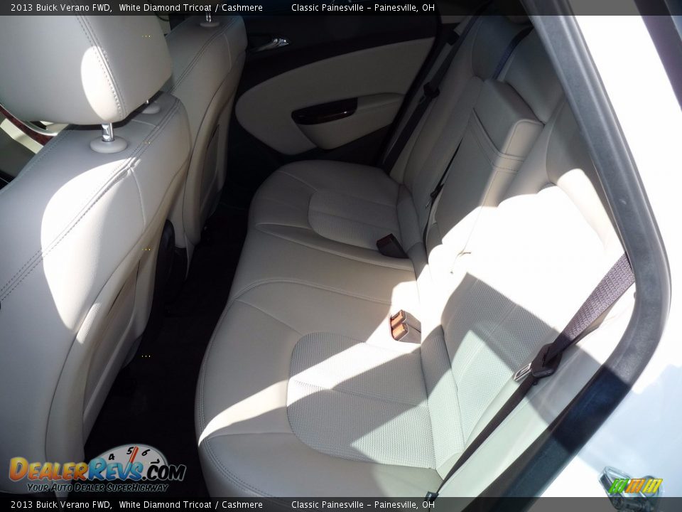 2013 Buick Verano FWD White Diamond Tricoat / Cashmere Photo #8