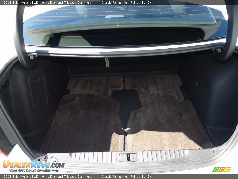 2013 Buick Verano FWD White Diamond Tricoat / Cashmere Photo #9