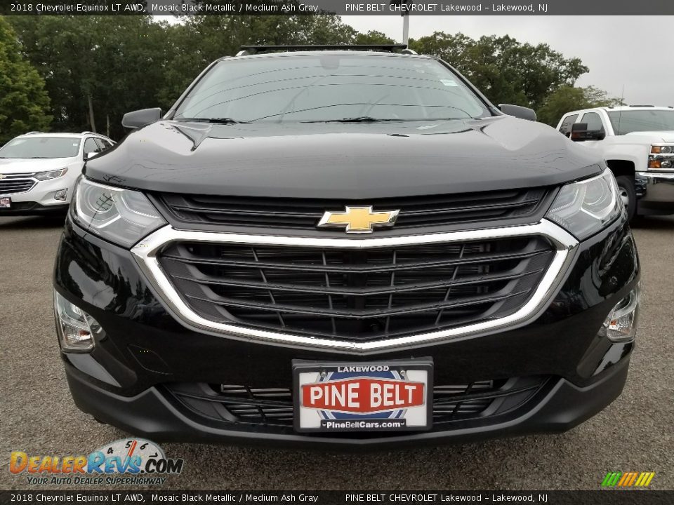 2018 Chevrolet Equinox LT AWD Mosaic Black Metallic / Medium Ash Gray Photo #2