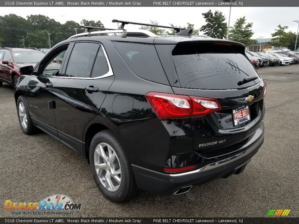 2018 Chevrolet Equinox LT AWD Mosaic Black Metallic / Medium Ash Gray Photo #4