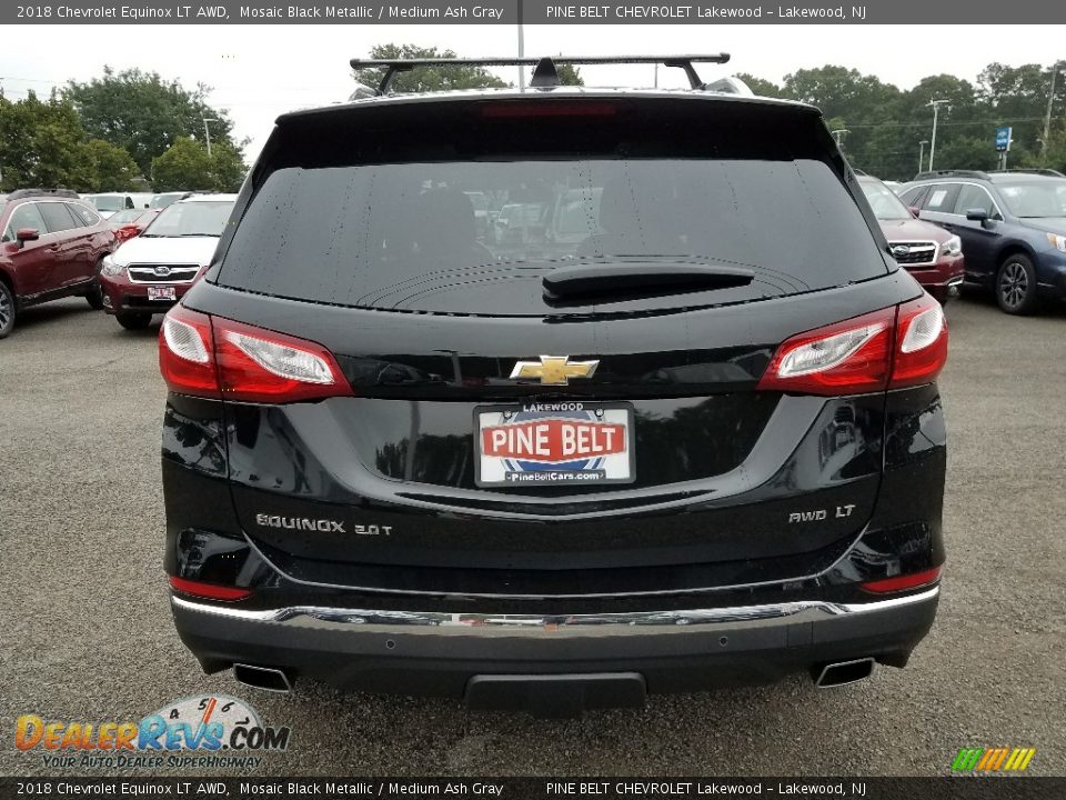 2018 Chevrolet Equinox LT AWD Mosaic Black Metallic / Medium Ash Gray Photo #5