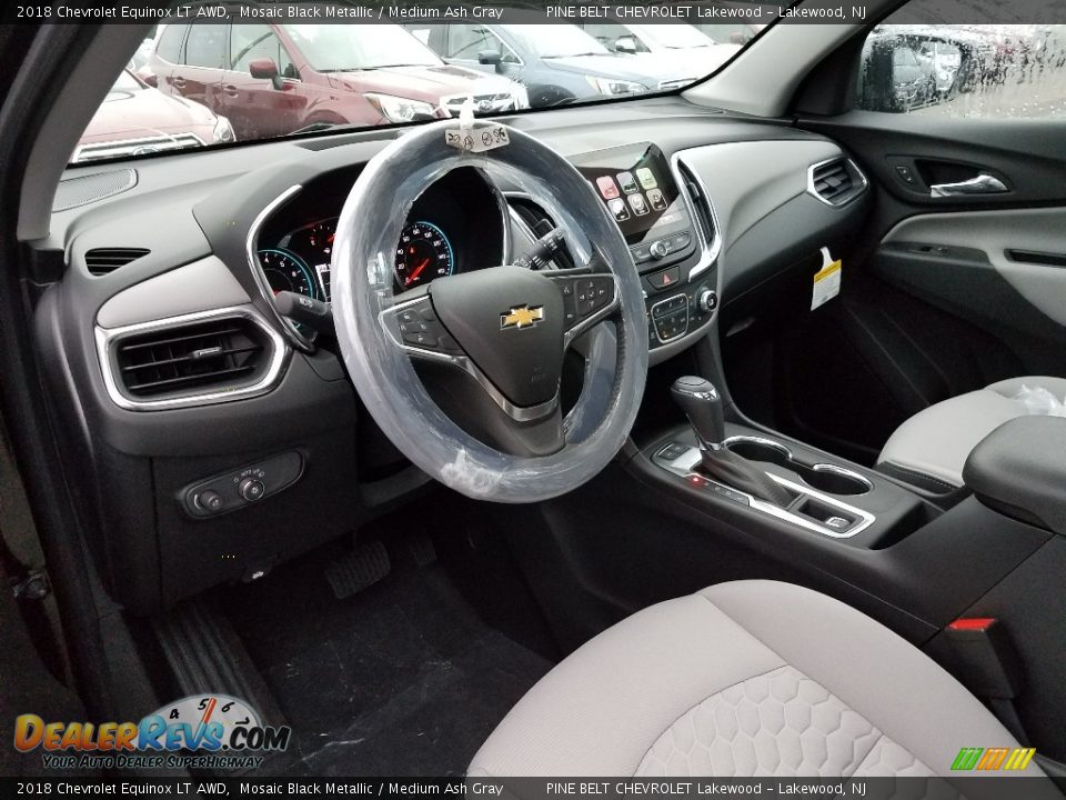 2018 Chevrolet Equinox LT AWD Mosaic Black Metallic / Medium Ash Gray Photo #7