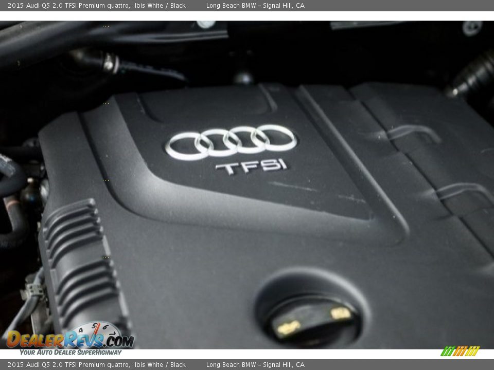 2015 Audi Q5 2.0 TFSI Premium quattro Ibis White / Black Photo #24