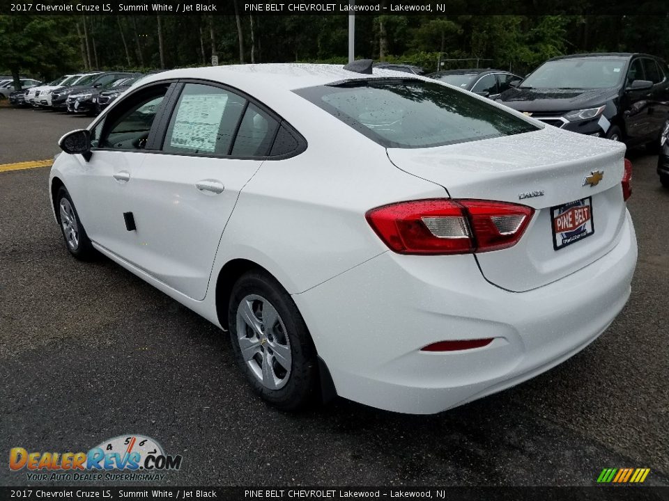 2017 Chevrolet Cruze LS Summit White / Jet Black Photo #4