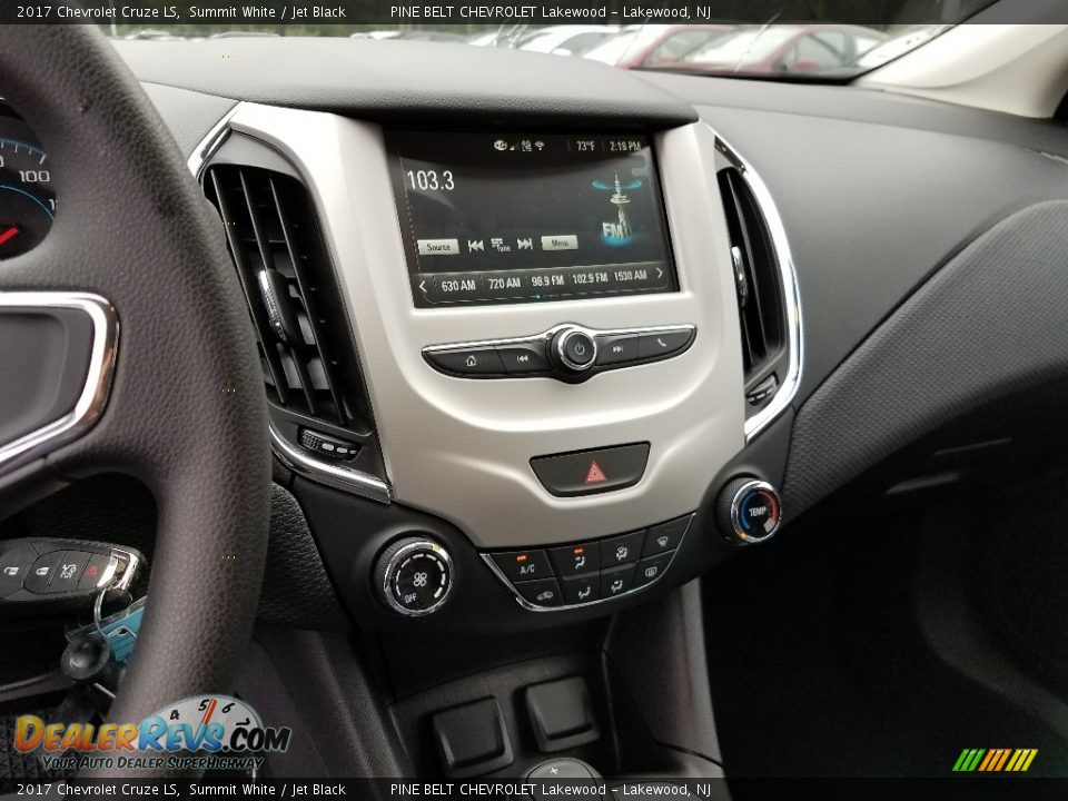 2017 Chevrolet Cruze LS Summit White / Jet Black Photo #10
