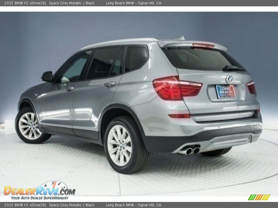 2015 BMW X3 xDrive28i Space Grey Metallic / Black Photo #10