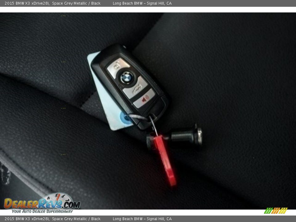 2015 BMW X3 xDrive28i Space Grey Metallic / Black Photo #11