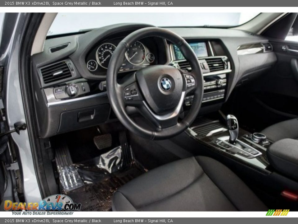 2015 BMW X3 xDrive28i Space Grey Metallic / Black Photo #15
