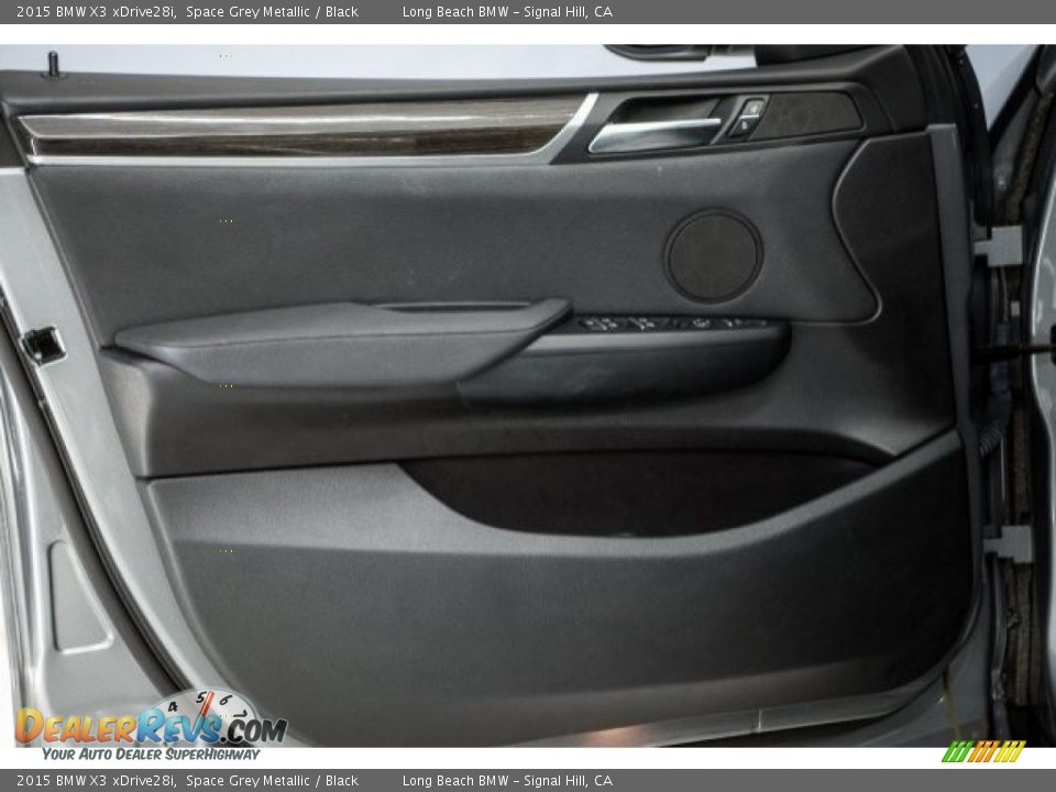 2015 BMW X3 xDrive28i Space Grey Metallic / Black Photo #19