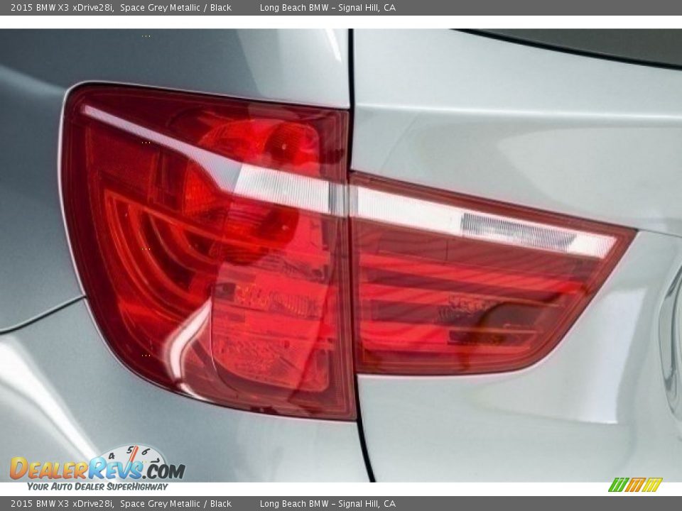 2015 BMW X3 xDrive28i Space Grey Metallic / Black Photo #20
