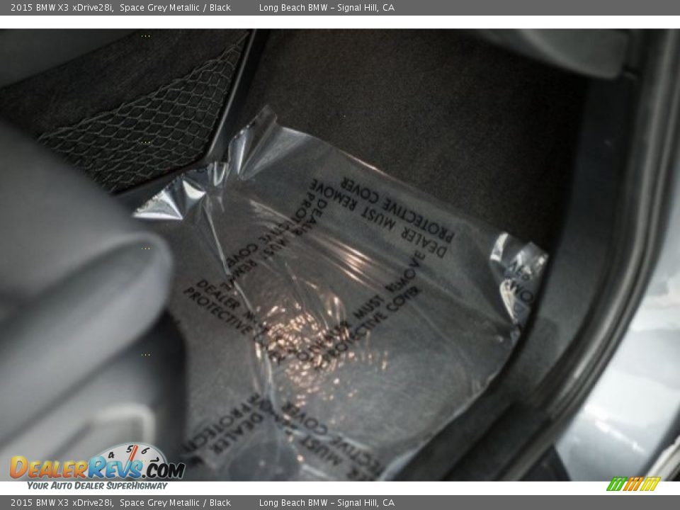 2015 BMW X3 xDrive28i Space Grey Metallic / Black Photo #21