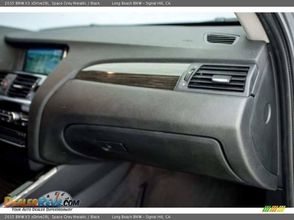 2015 BMW X3 xDrive28i Space Grey Metallic / Black Photo #22