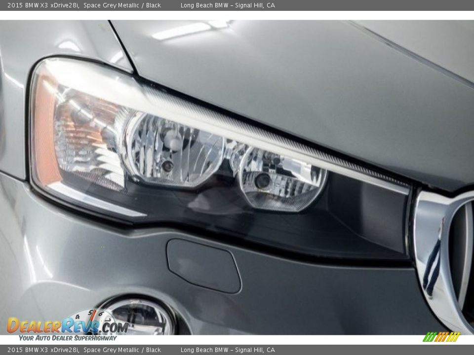 2015 BMW X3 xDrive28i Space Grey Metallic / Black Photo #25