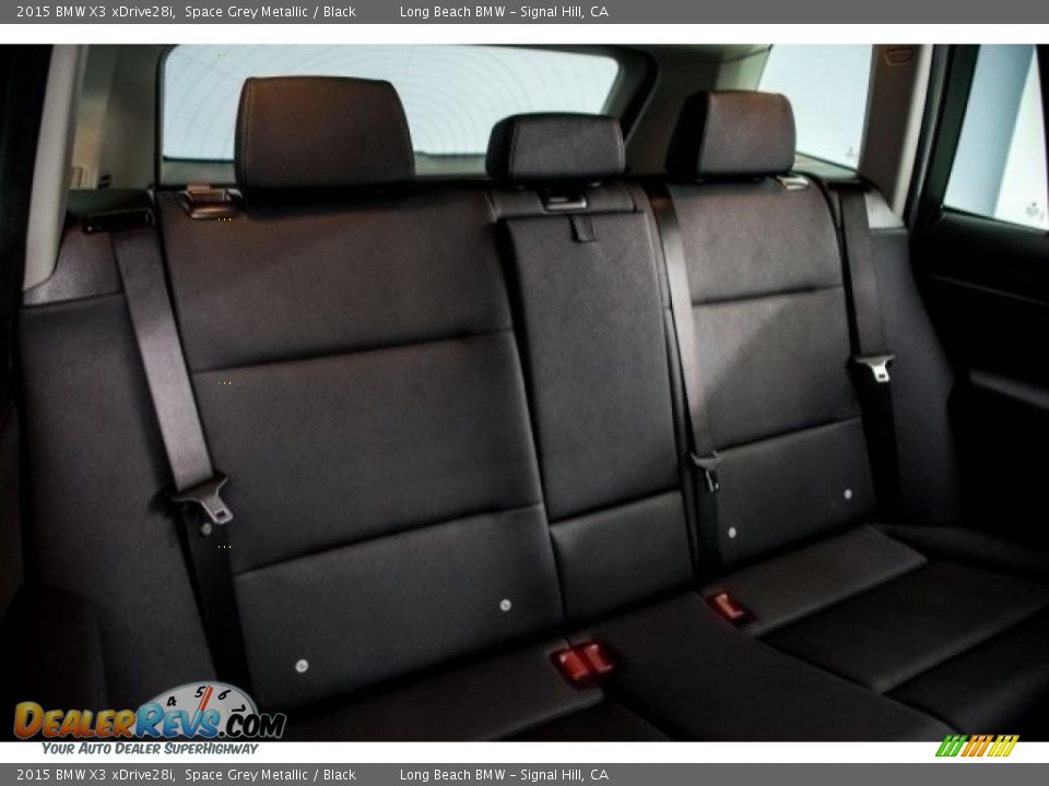 2015 BMW X3 xDrive28i Space Grey Metallic / Black Photo #27
