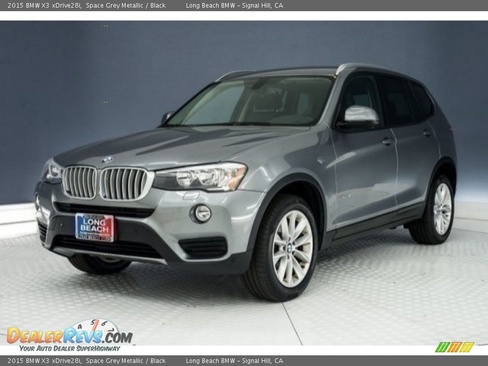 2015 BMW X3 xDrive28i Space Grey Metallic / Black Photo #31