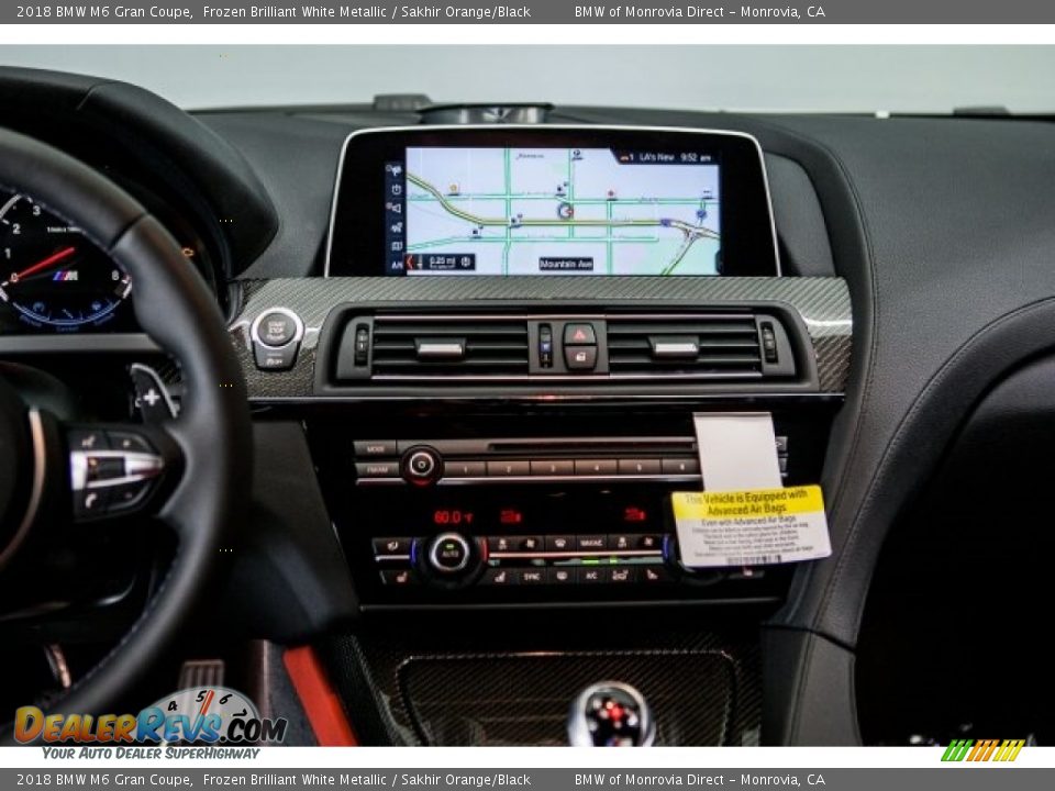 Navigation of 2018 BMW M6 Gran Coupe Photo #6