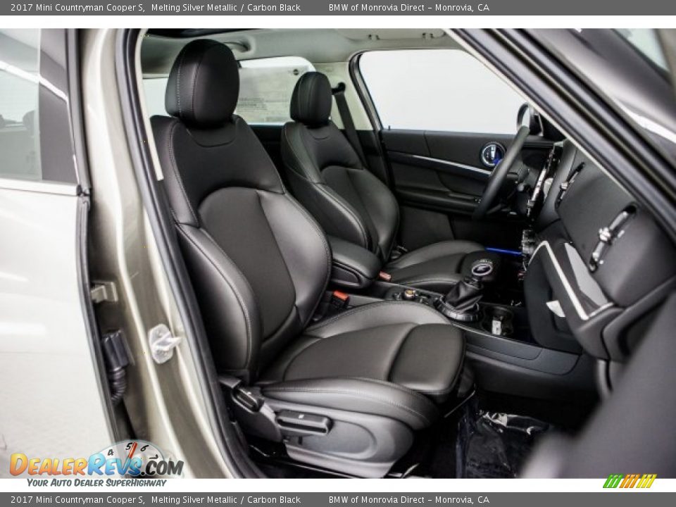 2017 Mini Countryman Cooper S Melting Silver Metallic / Carbon Black Photo #2