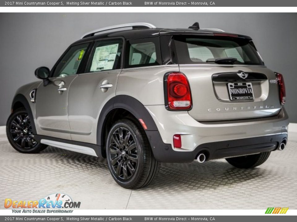 2017 Mini Countryman Cooper S Melting Silver Metallic / Carbon Black Photo #3