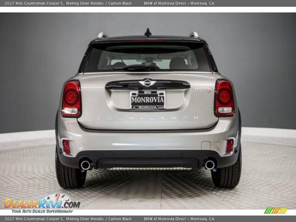 2017 Mini Countryman Cooper S Melting Silver Metallic / Carbon Black Photo #4
