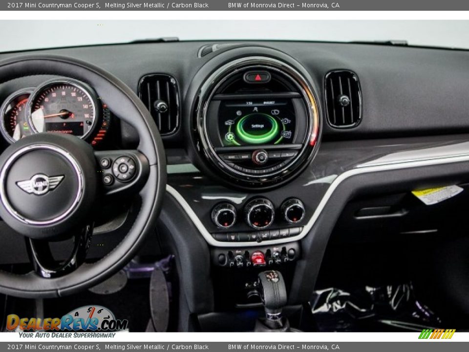 2017 Mini Countryman Cooper S Melting Silver Metallic / Carbon Black Photo #6