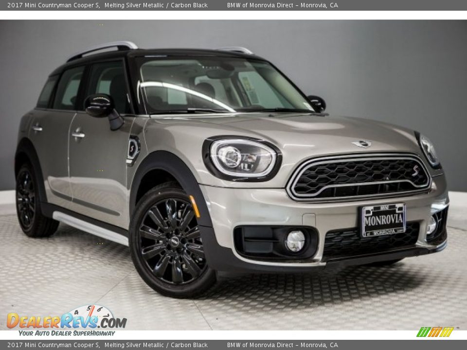 2017 Mini Countryman Cooper S Melting Silver Metallic / Carbon Black Photo #12