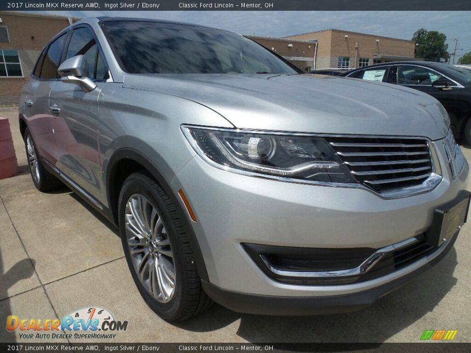 2017 Lincoln MKX Reserve AWD Ingot Silver / Ebony Photo #1