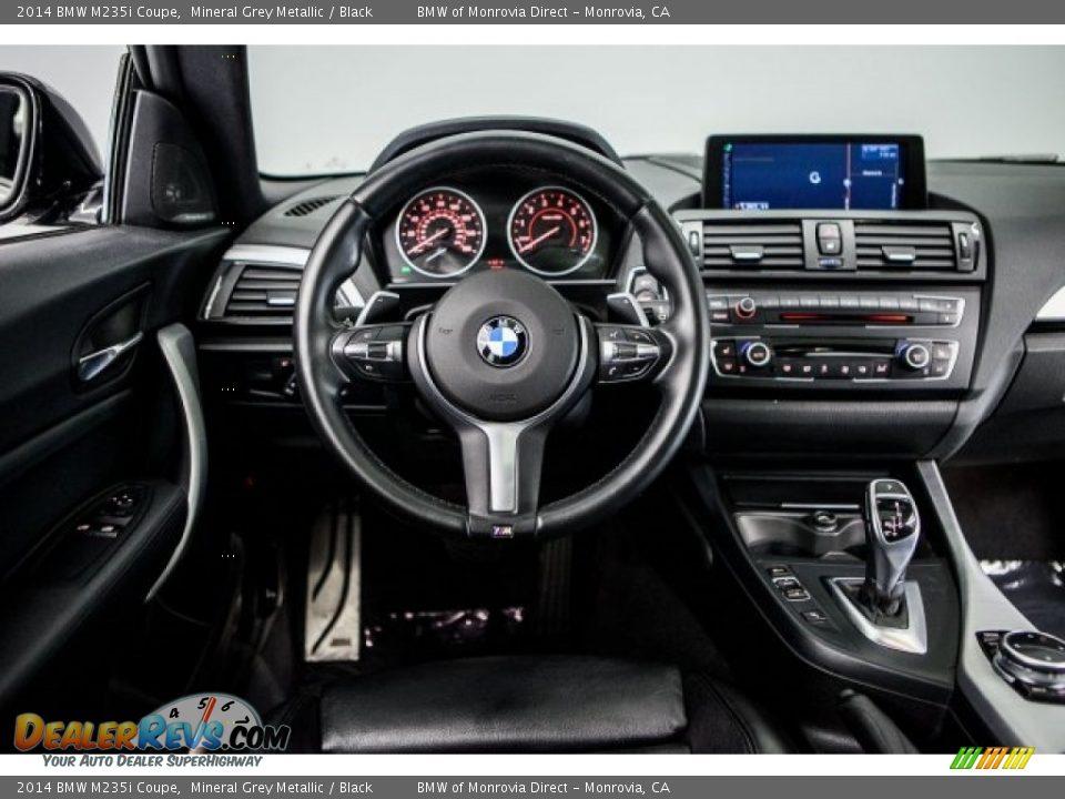 2014 BMW M235i Coupe Mineral Grey Metallic / Black Photo #4