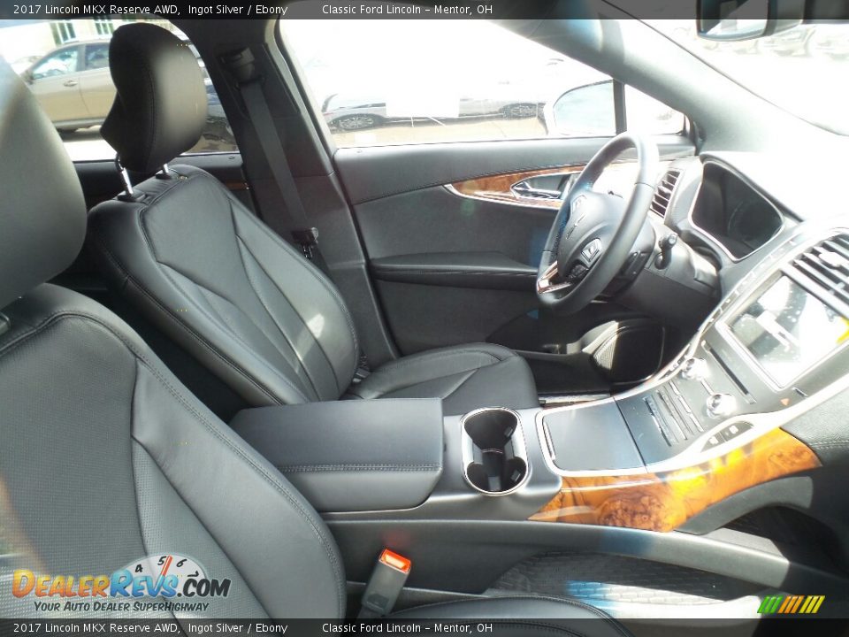 2017 Lincoln MKX Reserve AWD Ingot Silver / Ebony Photo #5