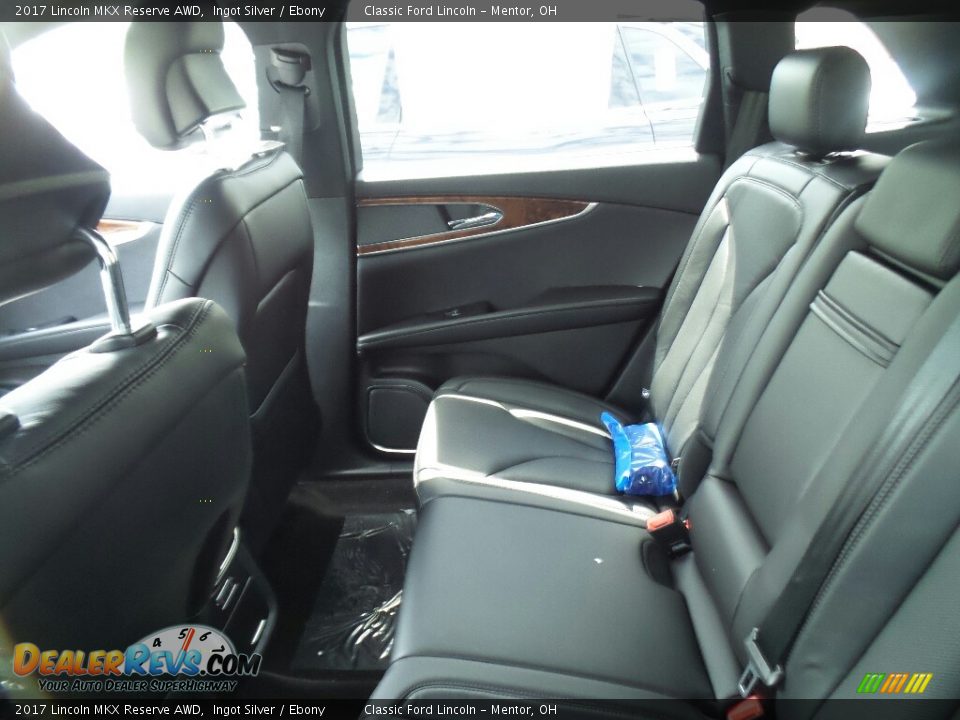 2017 Lincoln MKX Reserve AWD Ingot Silver / Ebony Photo #6