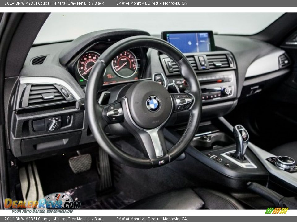2014 BMW M235i Coupe Mineral Grey Metallic / Black Photo #20