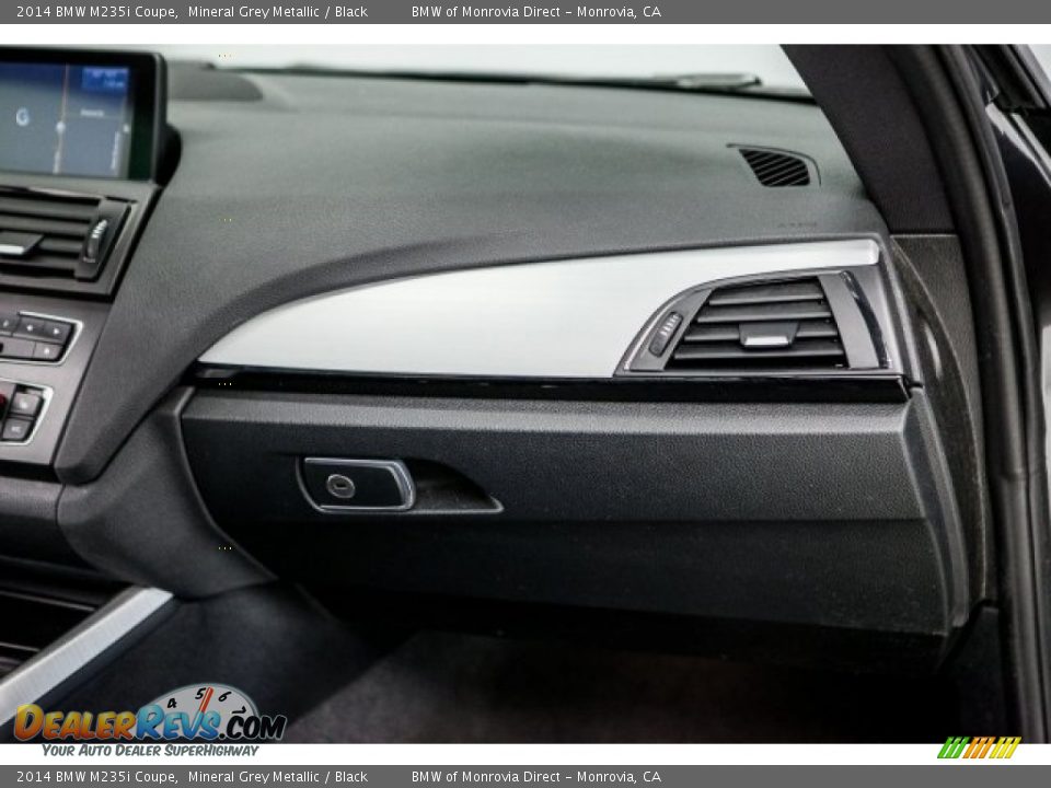 2014 BMW M235i Coupe Mineral Grey Metallic / Black Photo #25