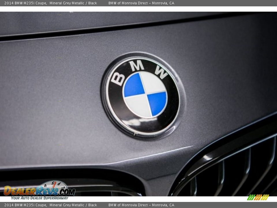 2014 BMW M235i Coupe Mineral Grey Metallic / Black Photo #30