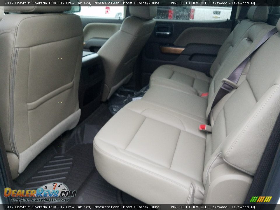 2017 Chevrolet Silverado 1500 LTZ Crew Cab 4x4 Iridescent Pearl Tricoat / Cocoa/­Dune Photo #9