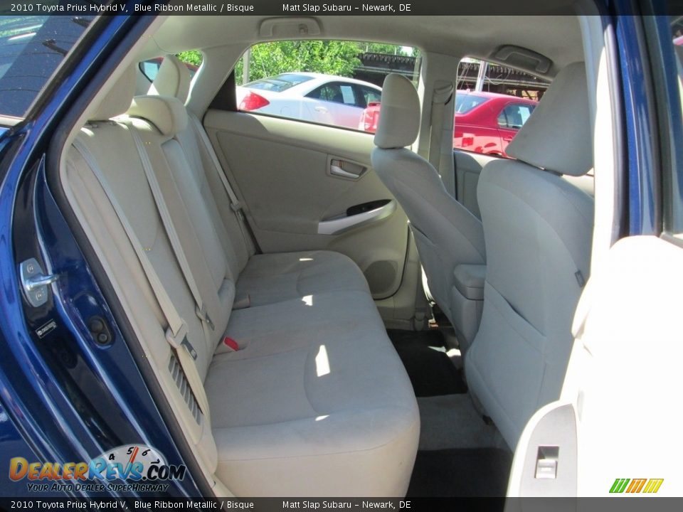 2010 Toyota Prius Hybrid V Blue Ribbon Metallic / Bisque Photo #19