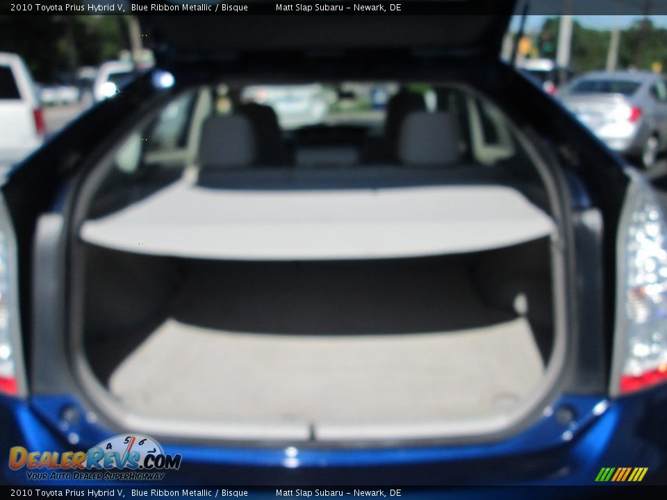2010 Toyota Prius Hybrid V Blue Ribbon Metallic / Bisque Photo #20