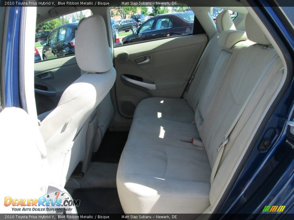 2010 Toyota Prius Hybrid V Blue Ribbon Metallic / Bisque Photo #21