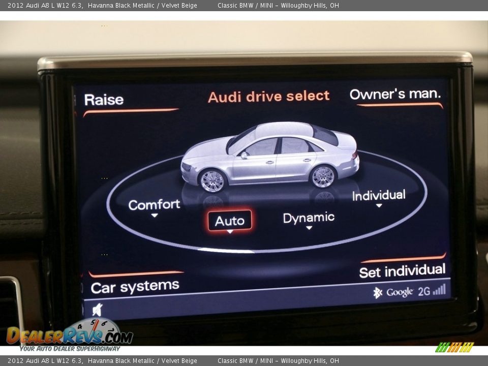 Controls of 2012 Audi A8 L W12 6.3 Photo #18