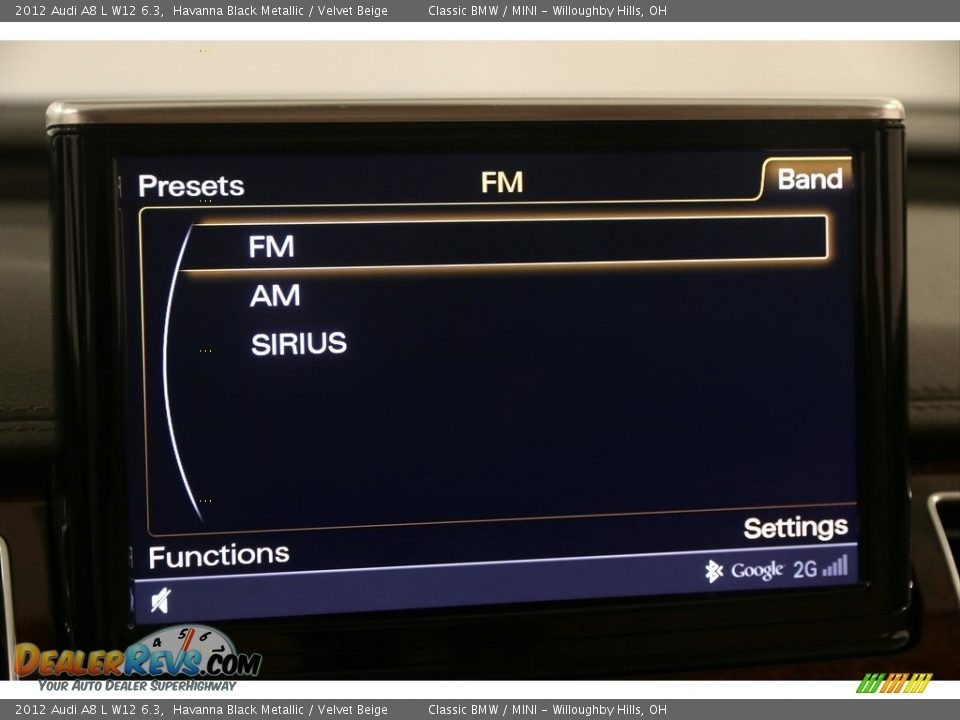 Controls of 2012 Audi A8 L W12 6.3 Photo #19