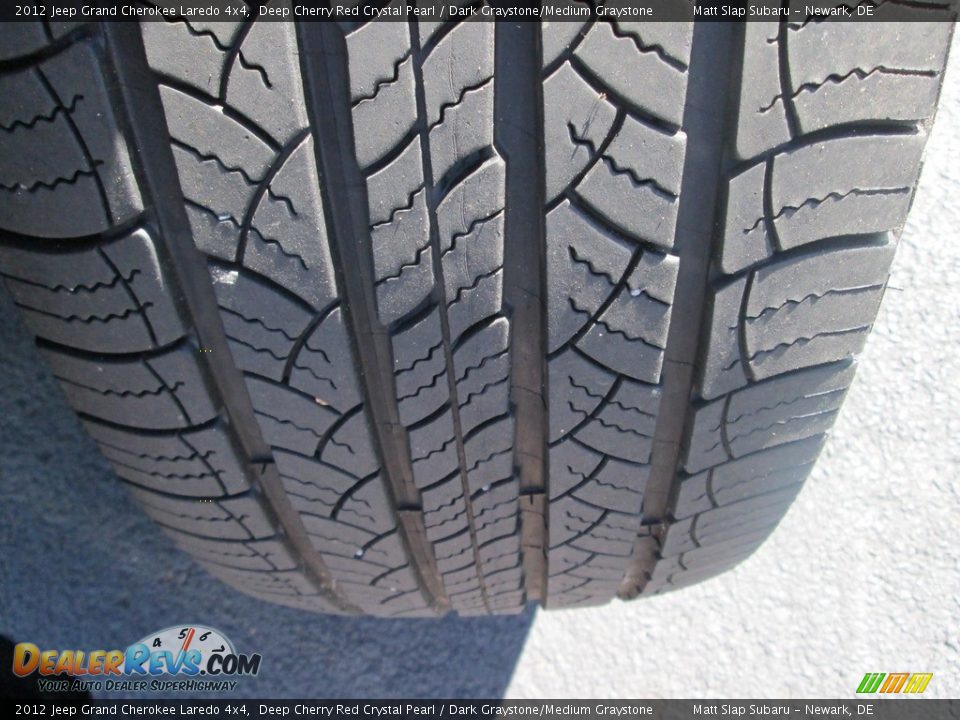 2012 Jeep Grand Cherokee Laredo 4x4 Deep Cherry Red Crystal Pearl / Dark Graystone/Medium Graystone Photo #24